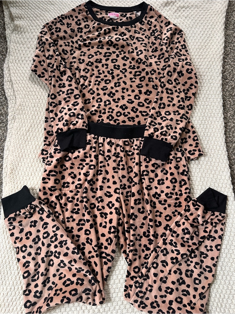 Kate Spade Leopard Sleepwear set